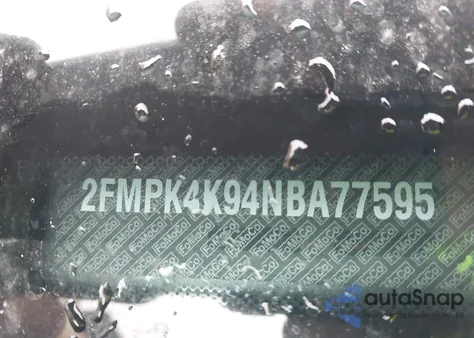 2022 Ford Edge Titanium from USA, damaged, VIN 2FMPK4K94NBA77595